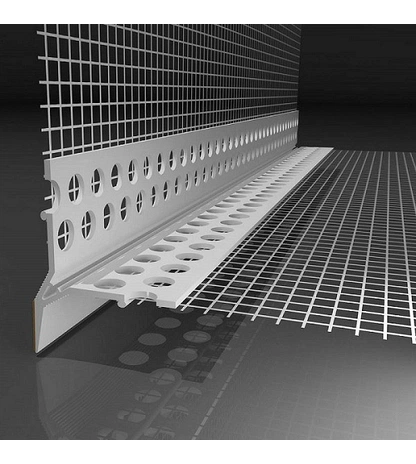 Профиль капельник ПВХ с армирующей сеткой