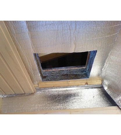 Фольгированный рулон для бани и сауны GLOBEX ЭКСПЕРТ НПП-К-ЛФ