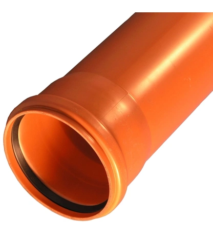 Канализационная наружная труба НПВХ Россия