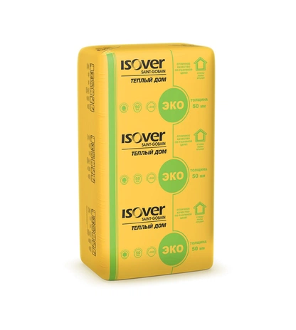 Минераловатная ISOVER Тёплый Дом-Плита (Ветонит Тёплый Дом-Плита)