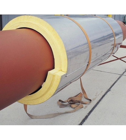 Оцинкованные пенополиуретановые скорлупы ППУ ЭНЕРГО