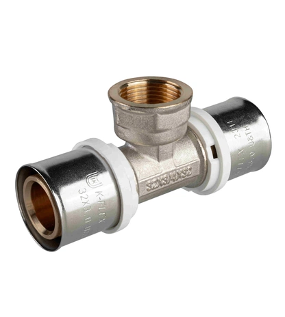 Пресс-фитинг тройник с внутренней резьбой K-FLEX SOLID