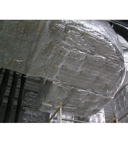 Фольгированный прошивной базальтовый мат ISOTEC Wired Mat 100 SM-AL