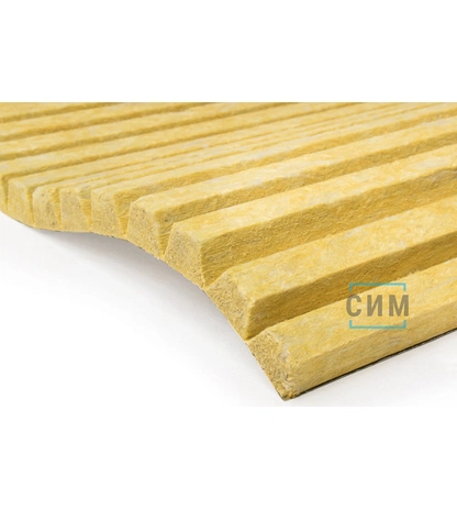 Фольматканевый ламельный базальтовый мат ЭКОРОЛЛ КВ-50 ФТ