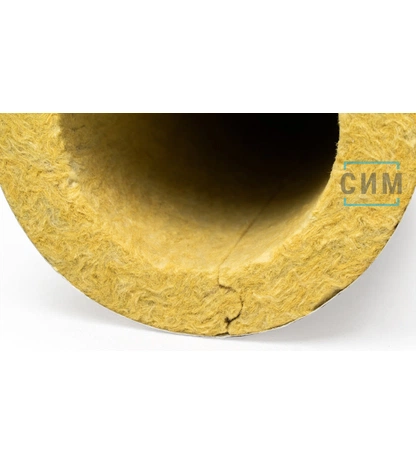 Фольматканевые минераловатные цилиндры ЭКОРОЛЛ КВ-100 ФТ-У для улицы