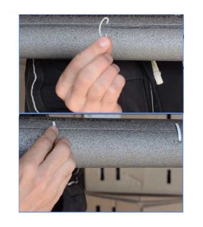 Пластиковые клипсы (зажимы) крепёжные 100 шт