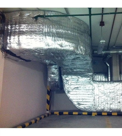 Фольгированный прошивной огнезащитный базальтовый мат ISOTEC Wired Mat 100 SM-AL2