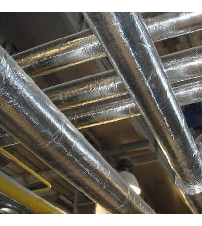 Фольгированные базальтовые цилиндры ROCKWOOL 100 Кф