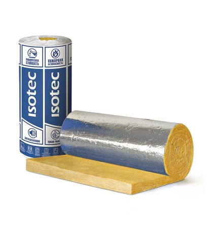 Фольгированный минераловатный мат ISOTEC Flex-AL