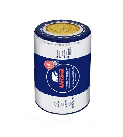 Экологичный минераловатный мат URSA Теплостандарт