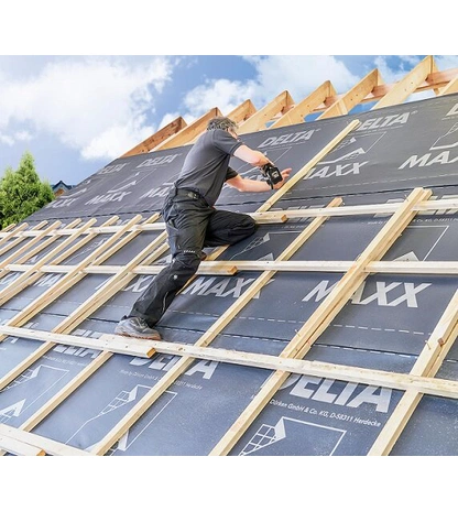 Паропроницаемая диффузионная мембрана из полиэстера с адсорбционным слоем DELTA-MAXX