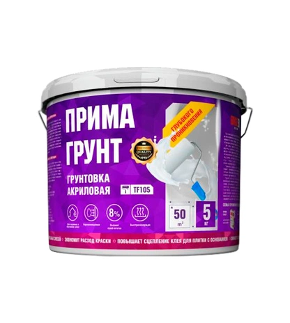 Грунтовка акриловая глубокого проникновения BROZEX ПРИМА ГРУНТ TF 105