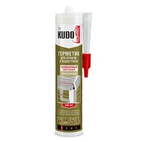 Бытовой силиконовый герметик для кровли и водостоков KUDO 280 мл