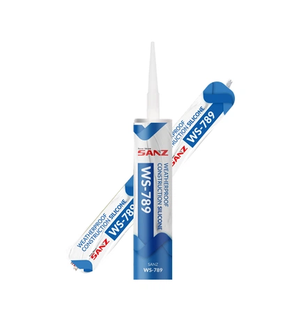 Атмосферостойкий общестроительный силиконовый герметик SANZ WS-789 590 мл