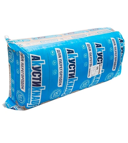 Звукоизоляционная минераловатная плита без смол KNAUF Insulation Акустическая Перегородка
