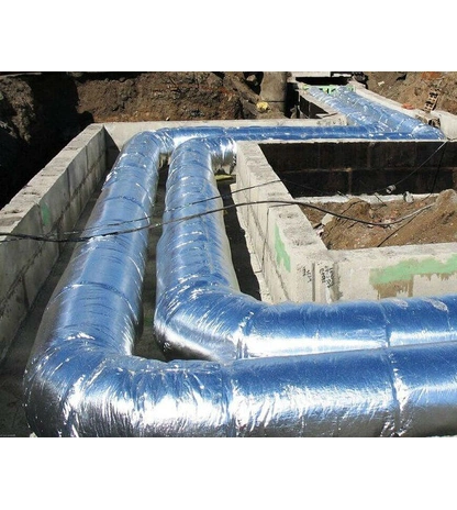 Экологичный каучуковый рулон со стеклотканевым покрытием K-FLEX ECO IC CLAD