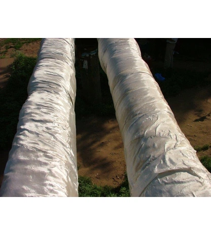 Базальтовый огнезащитный мат с покрытием из стеклоткани ТИЗОЛ МБОР-С-8