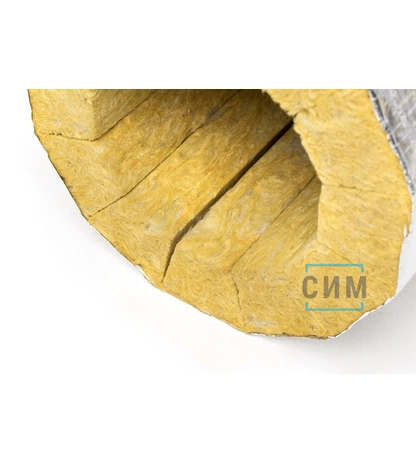 Фольгированные ламельные базальтовые тройники ЭКОРОЛЛ КВ-50 ФА