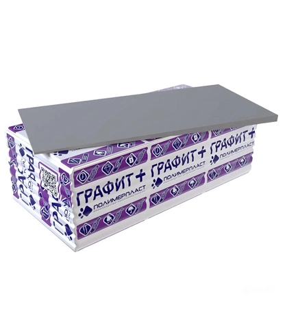 Плита из экструдированного пенополистирола ГРАФИТ+ ЭПС-35 Кровля