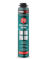 Профессиональная устойчивая к деформациям монтажная пена DONEWELL 70+ 1 л