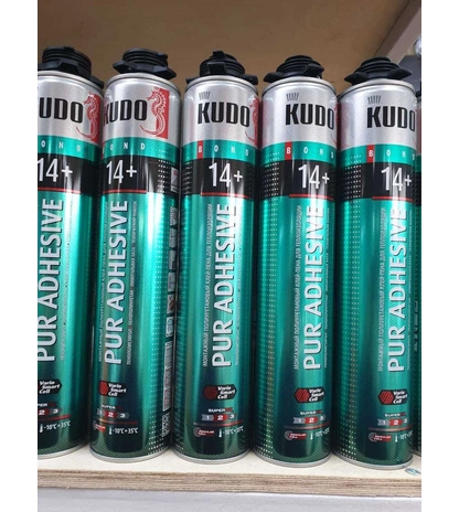 Клей-пена полиуретановая для плит KUDO PROFF 14+ 1 л