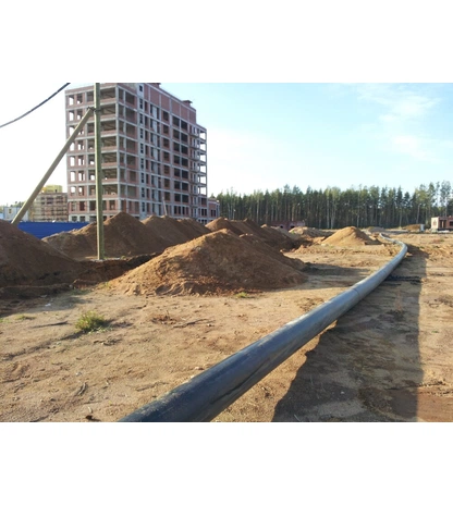 Напорная однослойная полиэтиленовая труба водоснабжения ИКАПЛАСТ AQUASAFE ПЭ 100