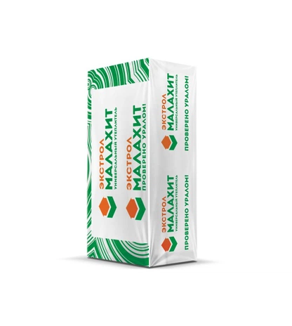 Плита из экструдированного пенополистирола Экстрол Малахит