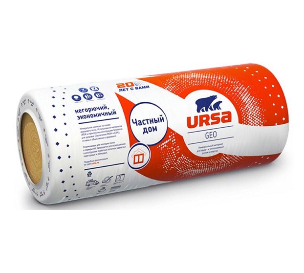 Минераловатный мат ursa geo м-25ф купите в Екатеринбурге, Челябинске по ...