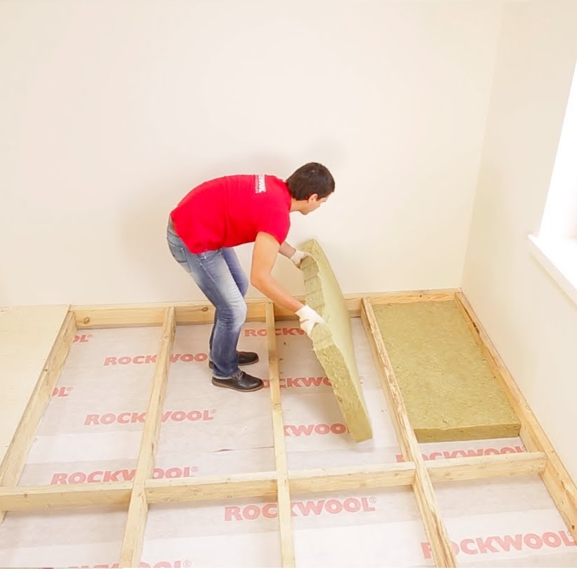 Шумопоглощающая базальтовая плита для пола rockwool флор баттс и купить ...