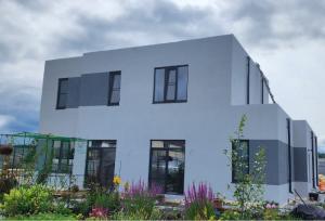 Монтаж штукатурного фасада с утеплителем